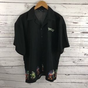 Oscar Misa Las Vegas Short Sleeve Shirt Size Large